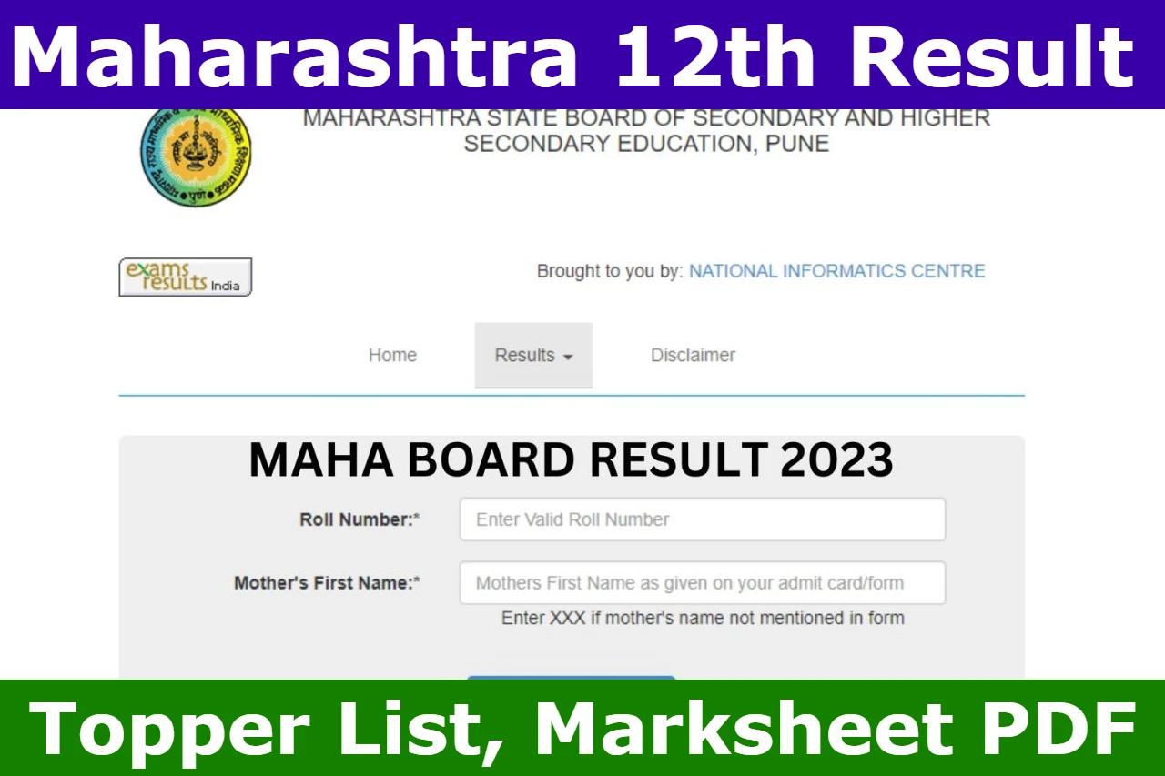 Maharashtra 12th HSC Result