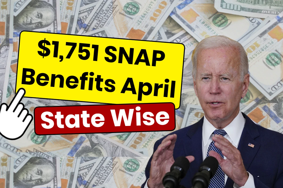 $1,751 SNAP Benefits April 2024