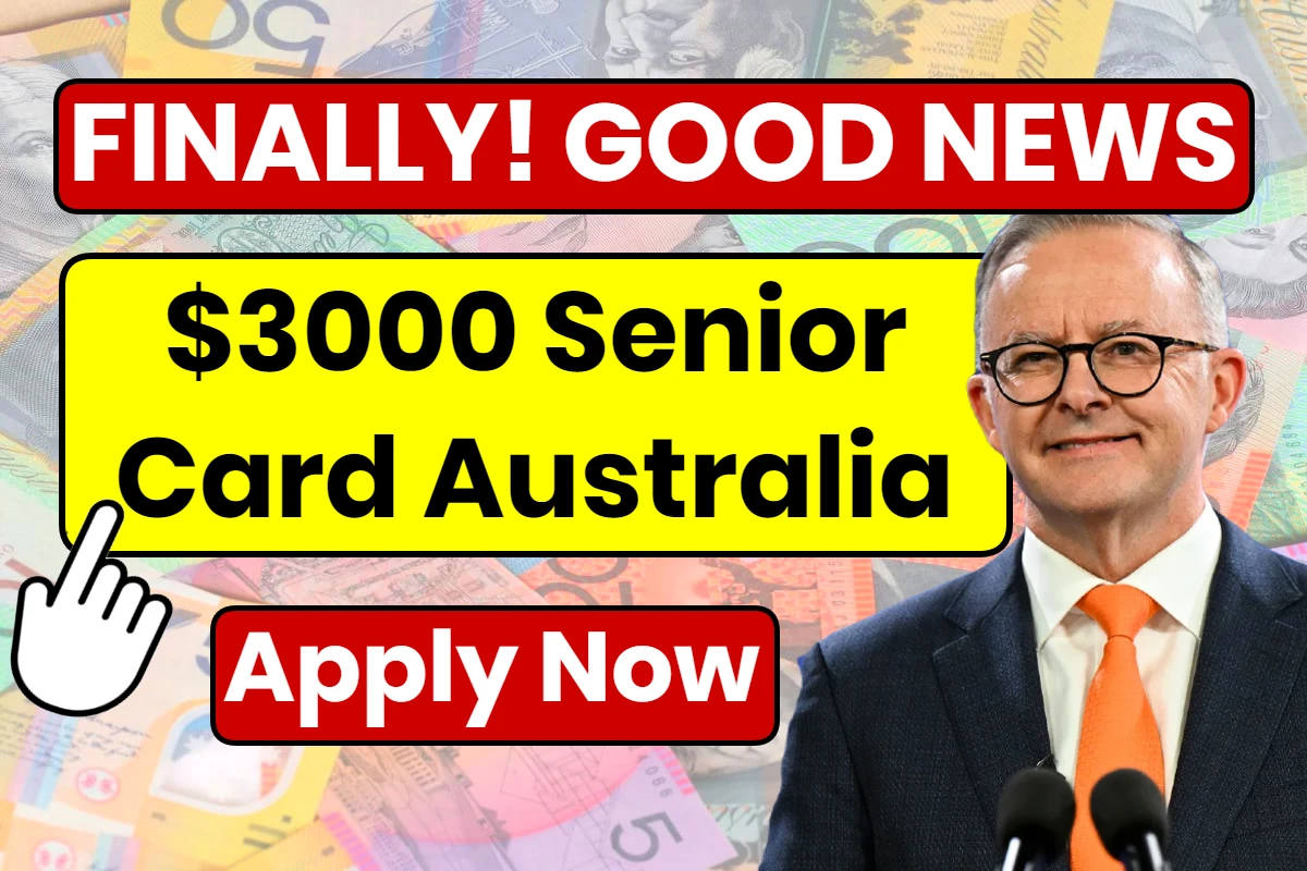 $3000 Senior Card Australia