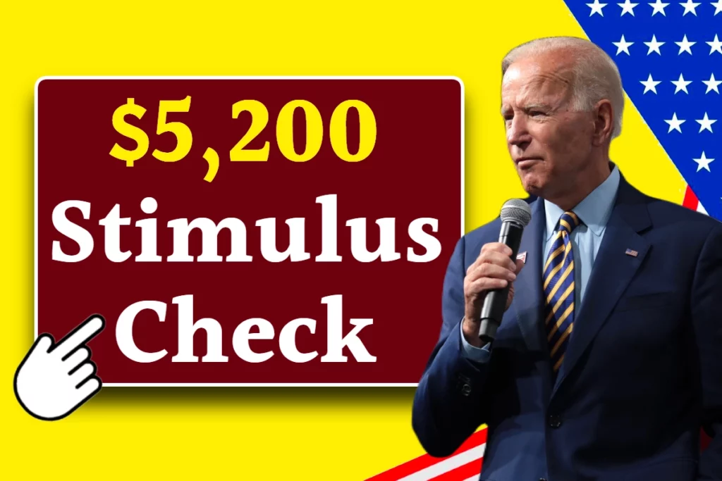 $5,200 Stimulus Check