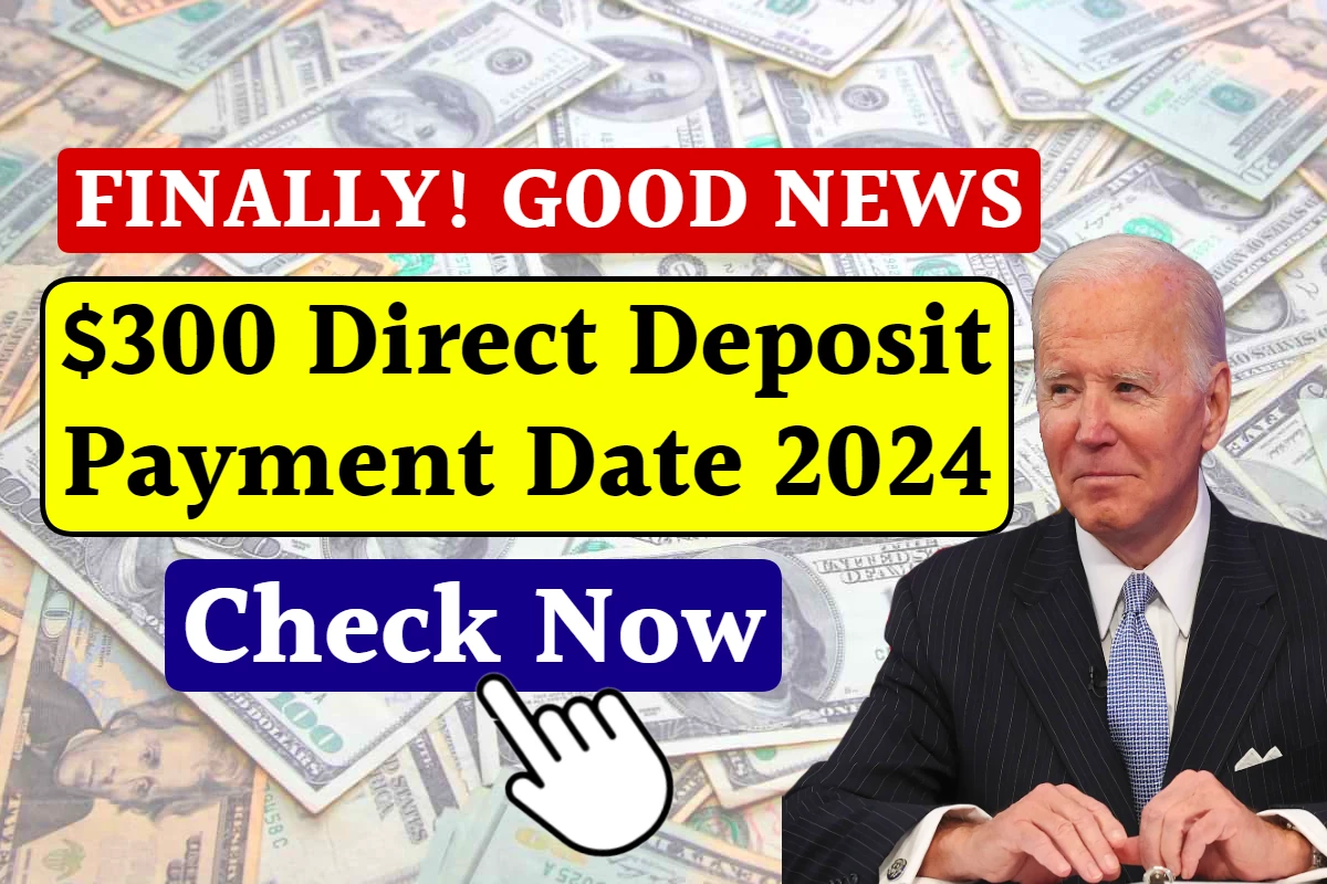 IRS $300 Direct Deposit Stimulus